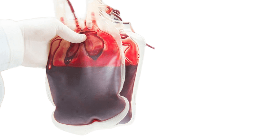 Blood donation support